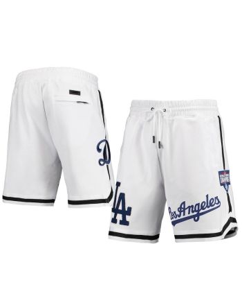 Los Angeles Dodgers Team Logo Shorts - White, Men