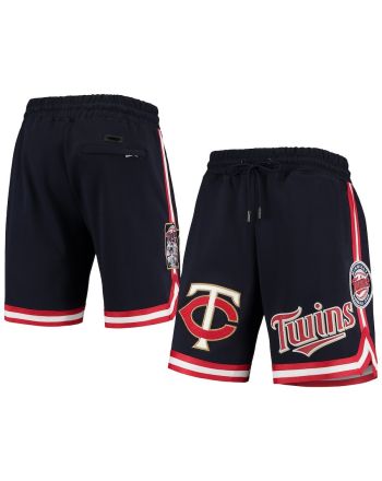 Minnesota Twins Team Logo Shorts - Navy, Men